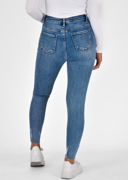 Amber jeans donkerblauw