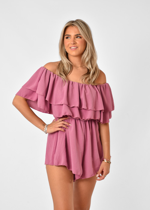 Lieke playsuit roze