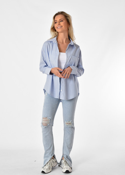 Femke blouse blauw 