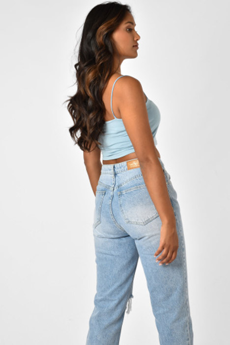 Denise top blue