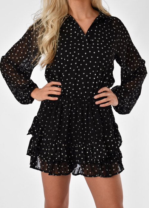 Sterre skort zwart