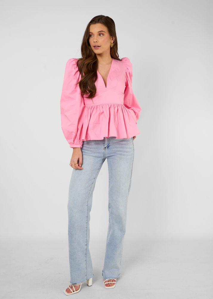 Nola top roze