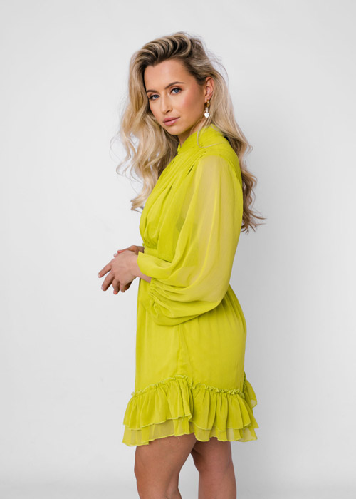 Maartje jurk lime