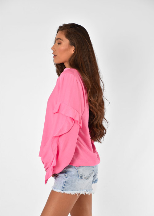 Livia blouse roze