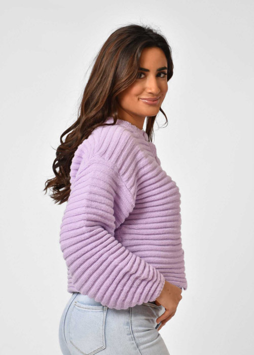 Maud vest lila