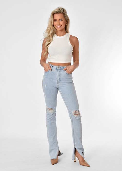Carmen top wit