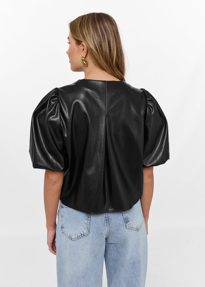Lana leren top