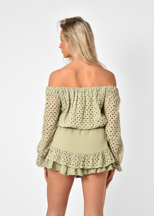 Jenna blouse groen