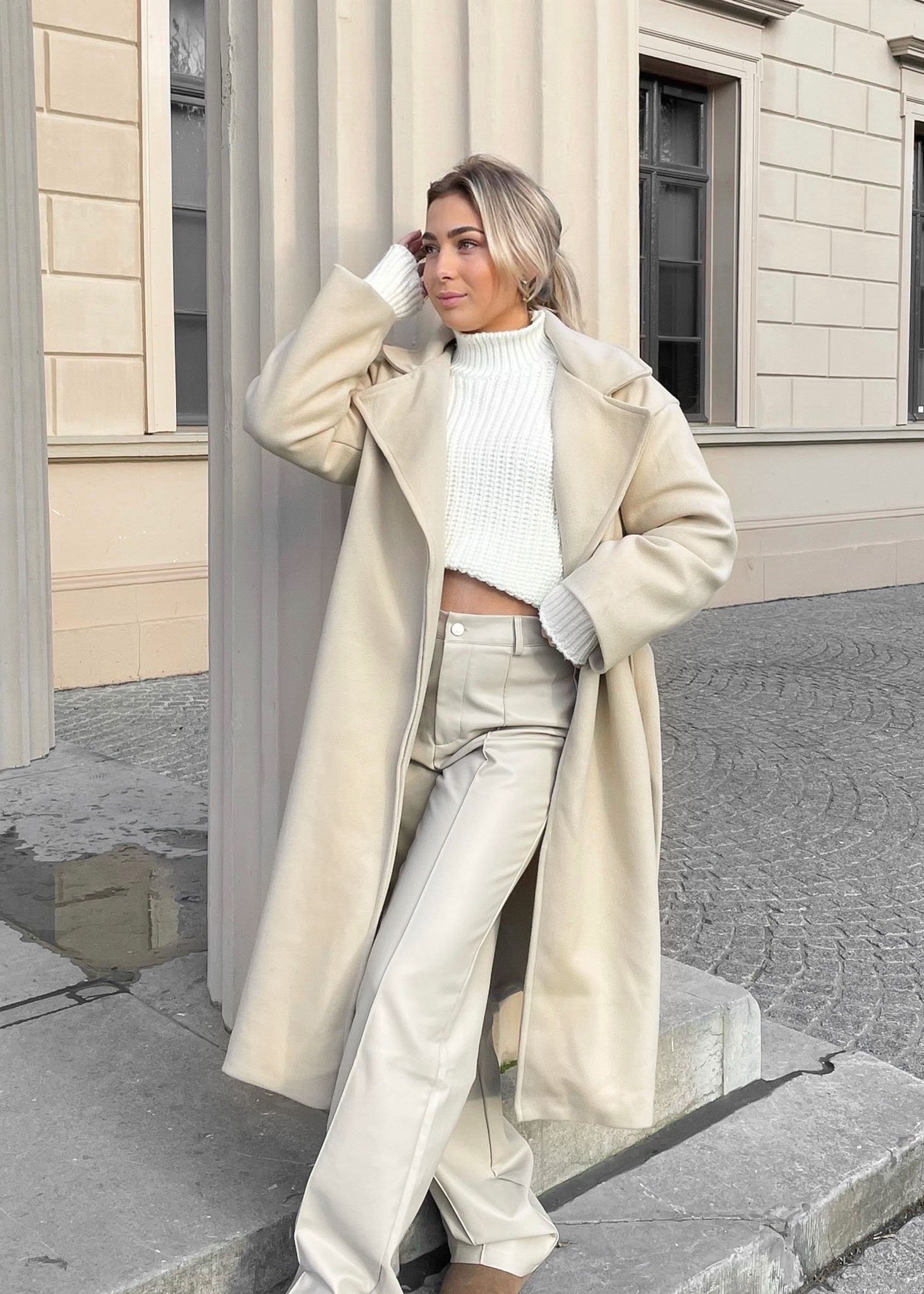 Fiona jas beige 
