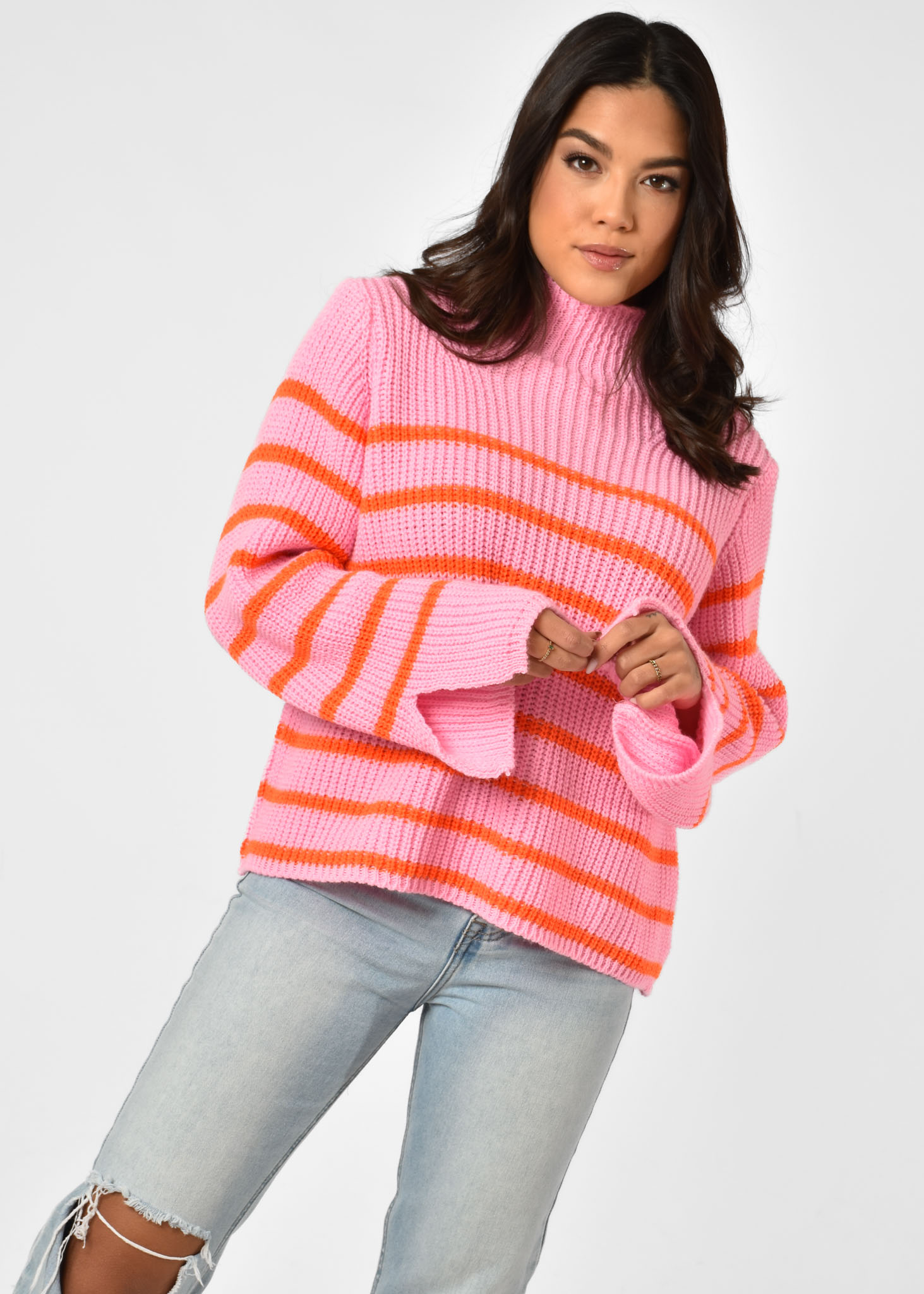 Susan trui roze