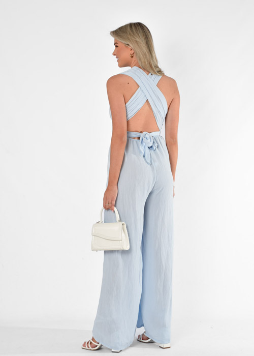 Vera jumpsuit blauw