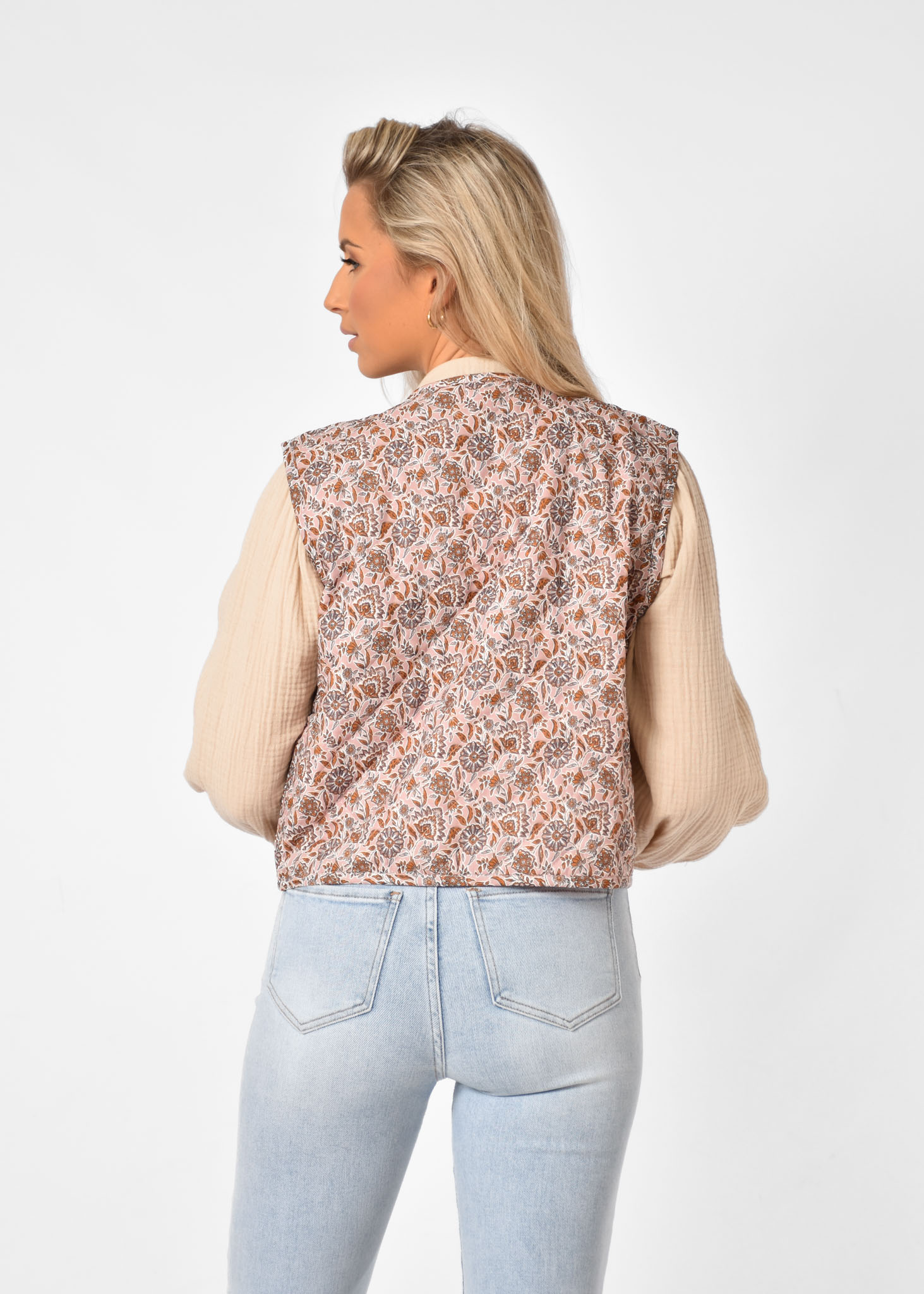 Lia gilet geel