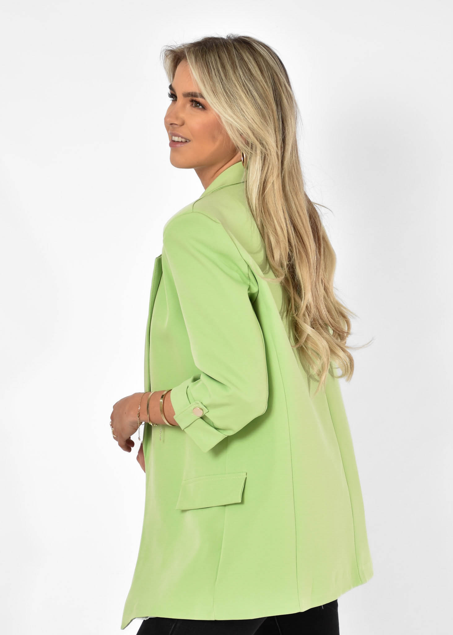 Carlijn blazer lime