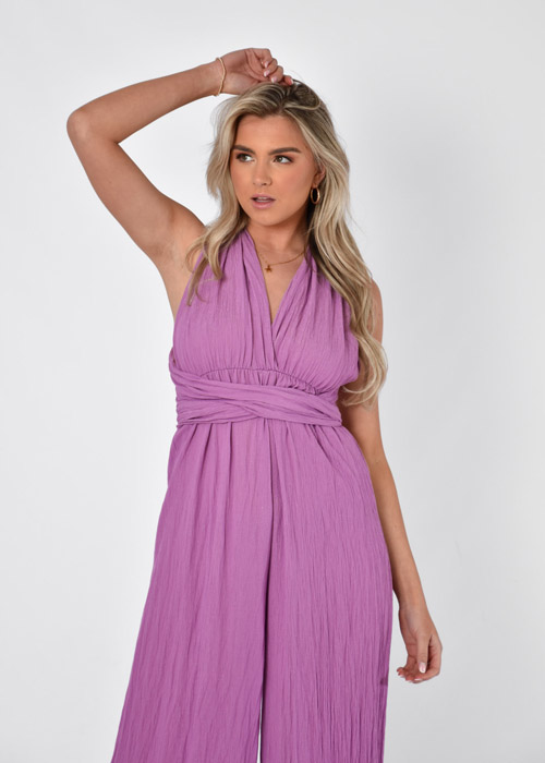 Vera jumpsuit lila