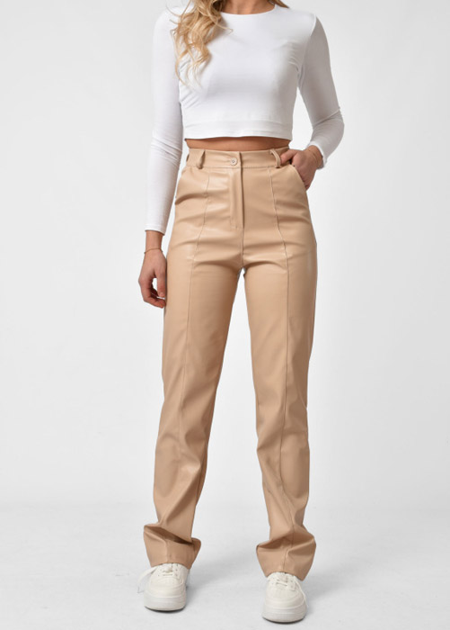 Cleo broek beige 