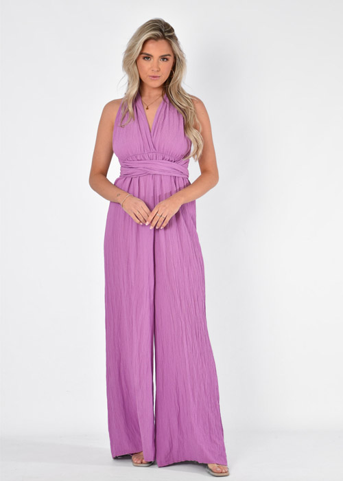 Vera jumpsuit lila