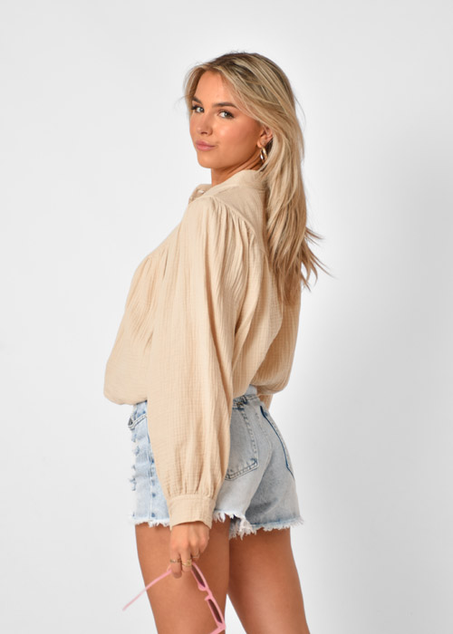Nienke blouse beige
