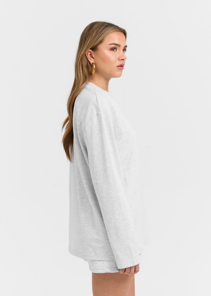 Patch longsleeve t-shirt