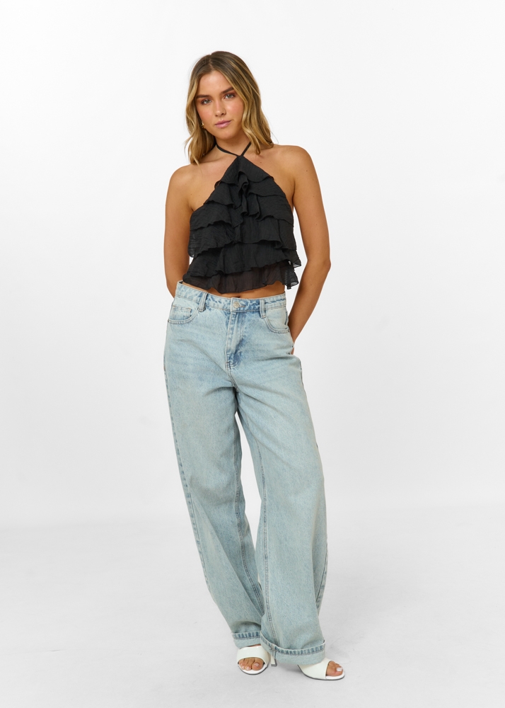 Leonie ruffle top