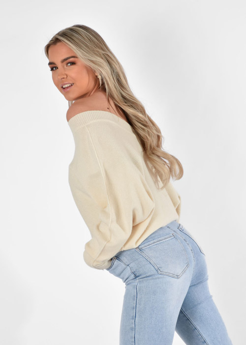 Ellen trui creme