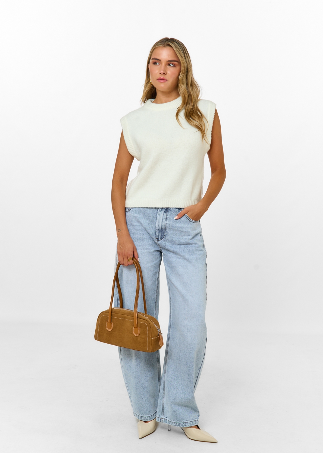 Lola top | wit | XS | 2536/C01/176-050-XS