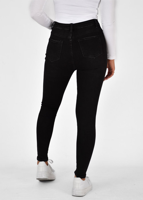 Fem jeans zwart