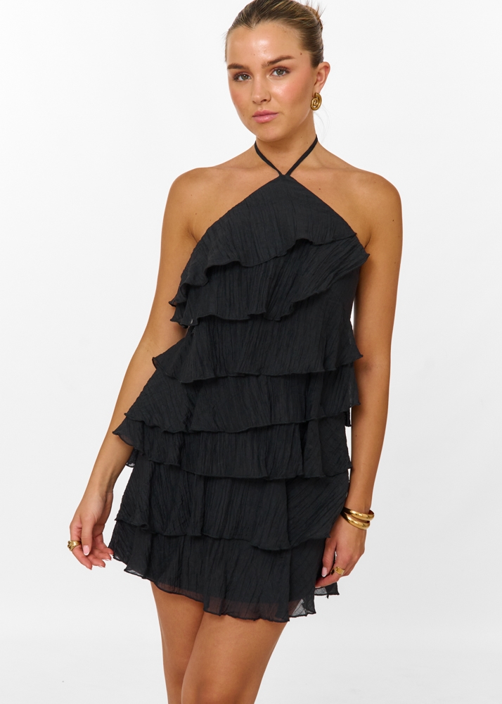 Leonie ruffle jurk