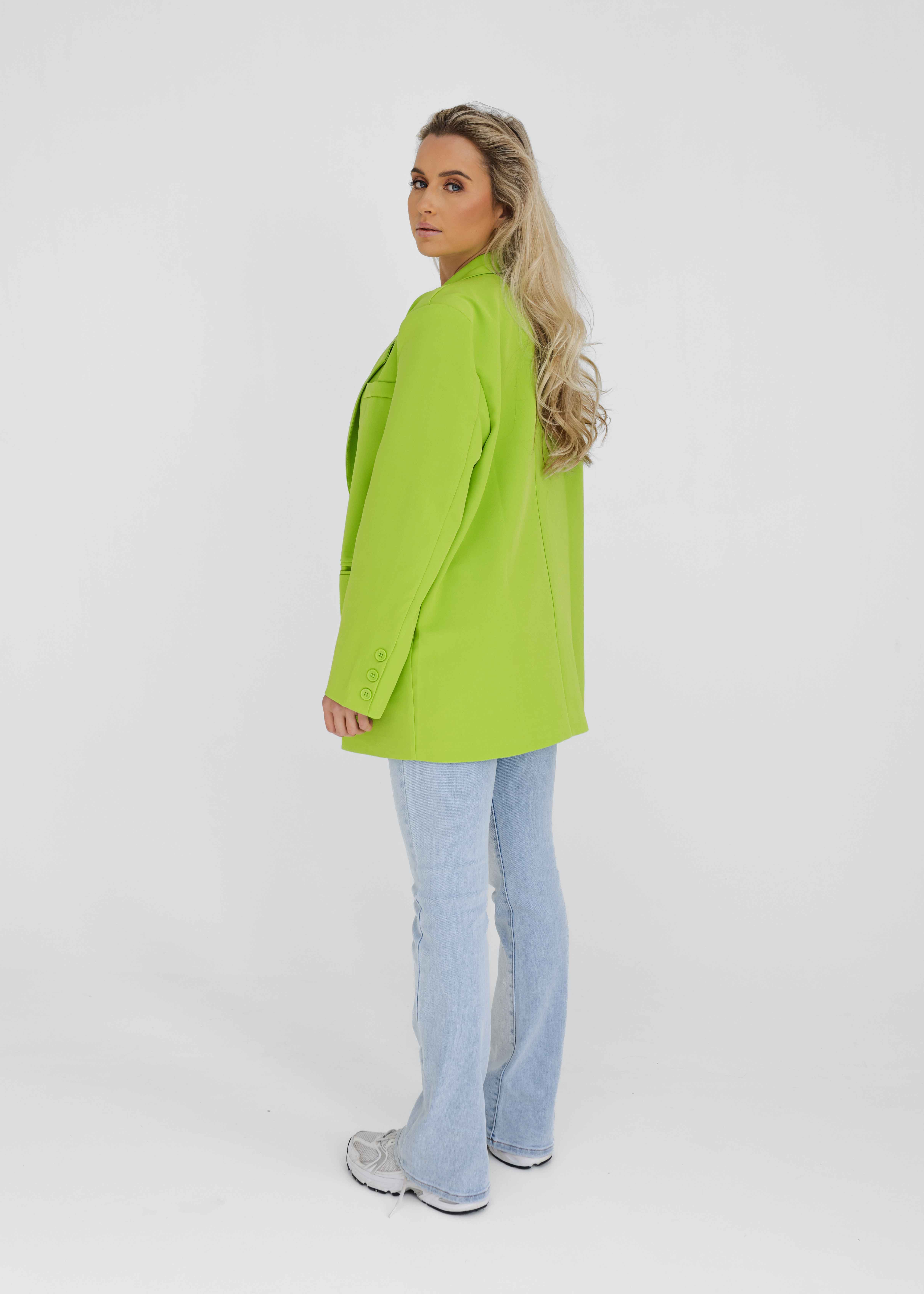 Yara blazer groen