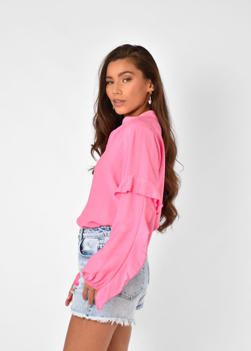 Livia blouse roze