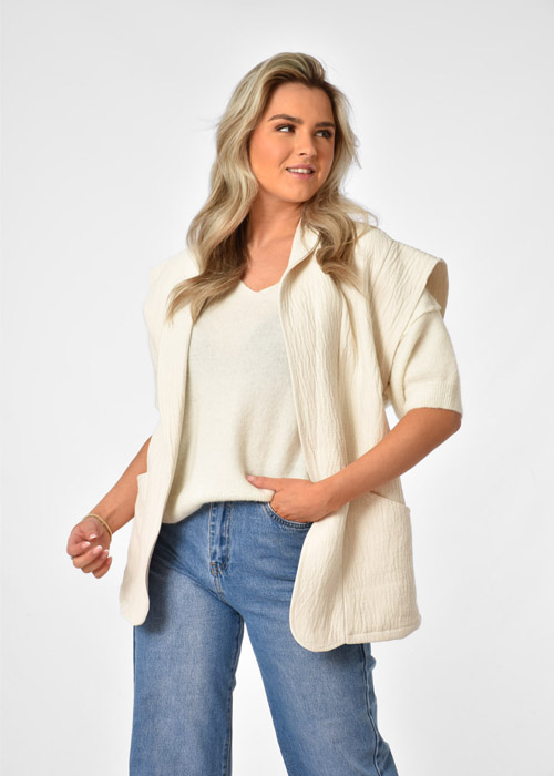 Florine gilet beige