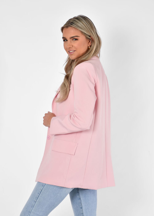 Cindy blazer lichtroze