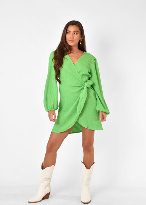 Jasmijn jurk groen
