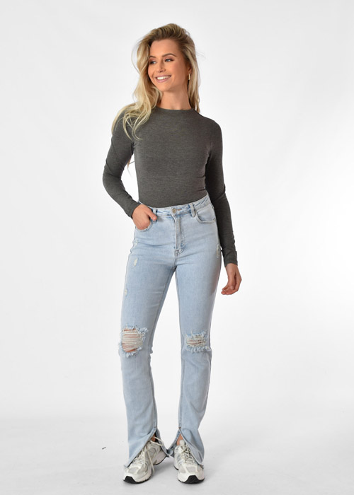 Nikki body donkergrijs