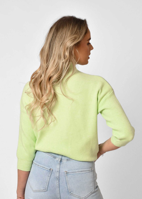 Maud top lime
