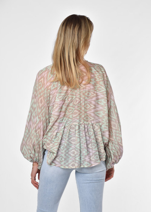 Kira top groen