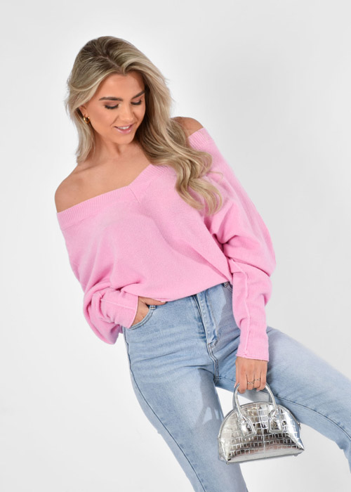 Ellen trui roze
