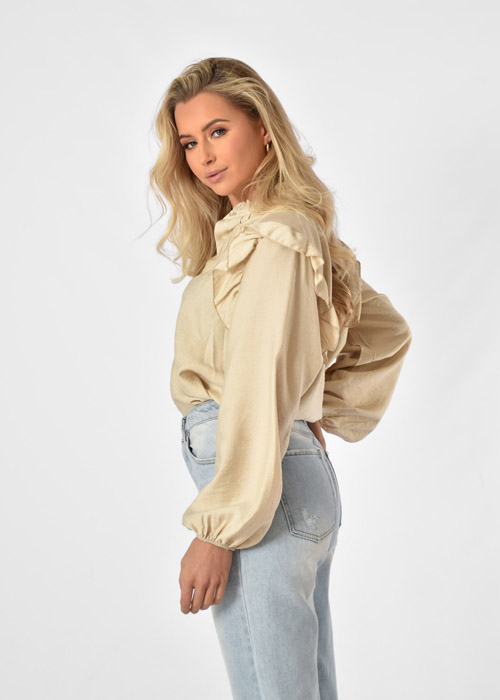 Julie blouse beige