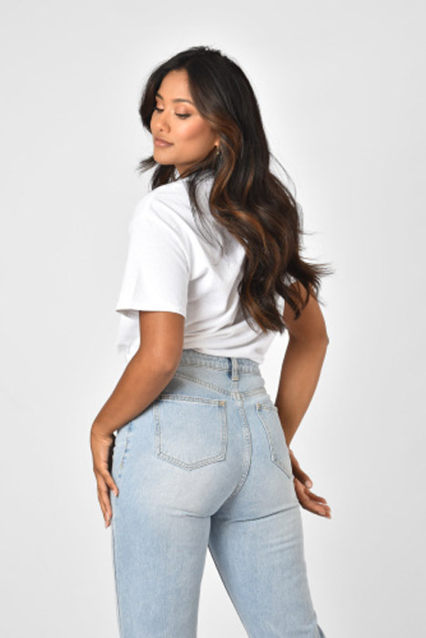 Brand t-shirt wit