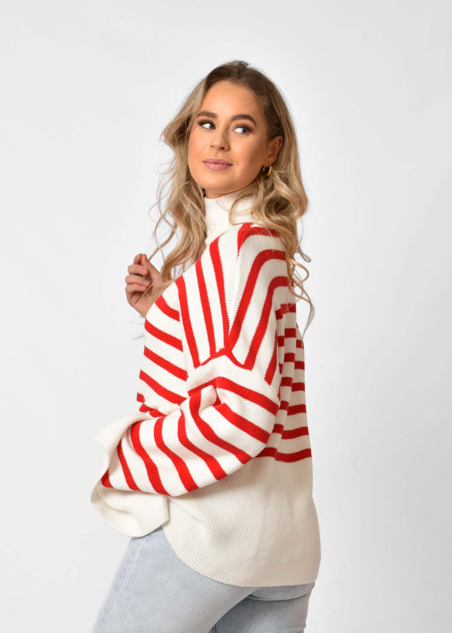 Fenna trui rood