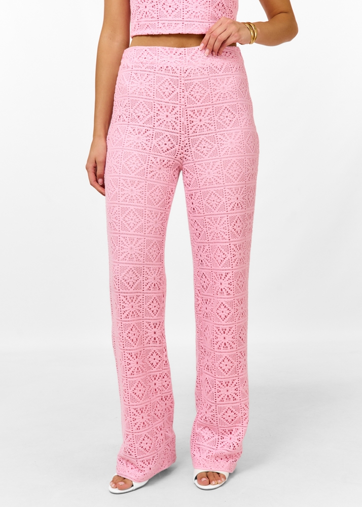 Livianne broek lichtroze