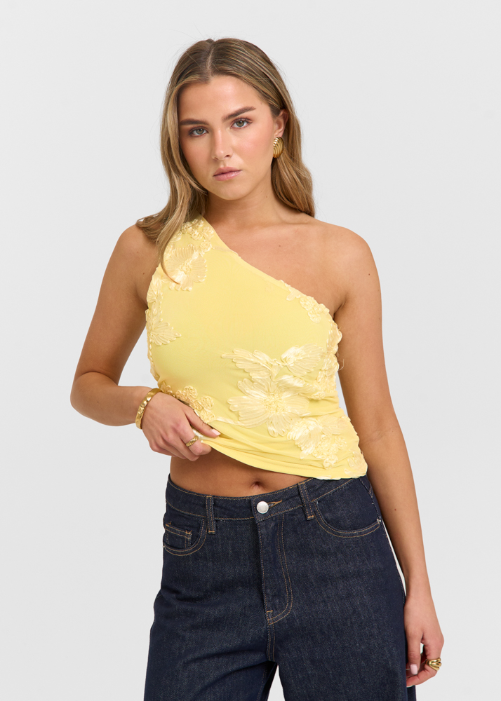 Marell one shoulder top