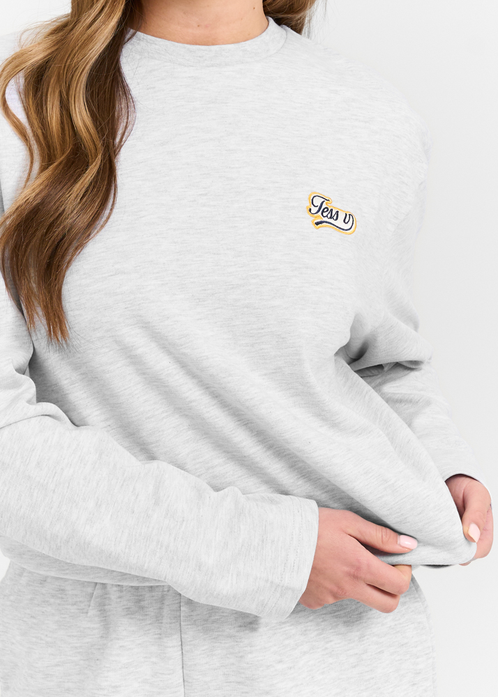 Patch longsleeve t-shirt