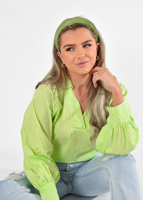 Sara blouse groen