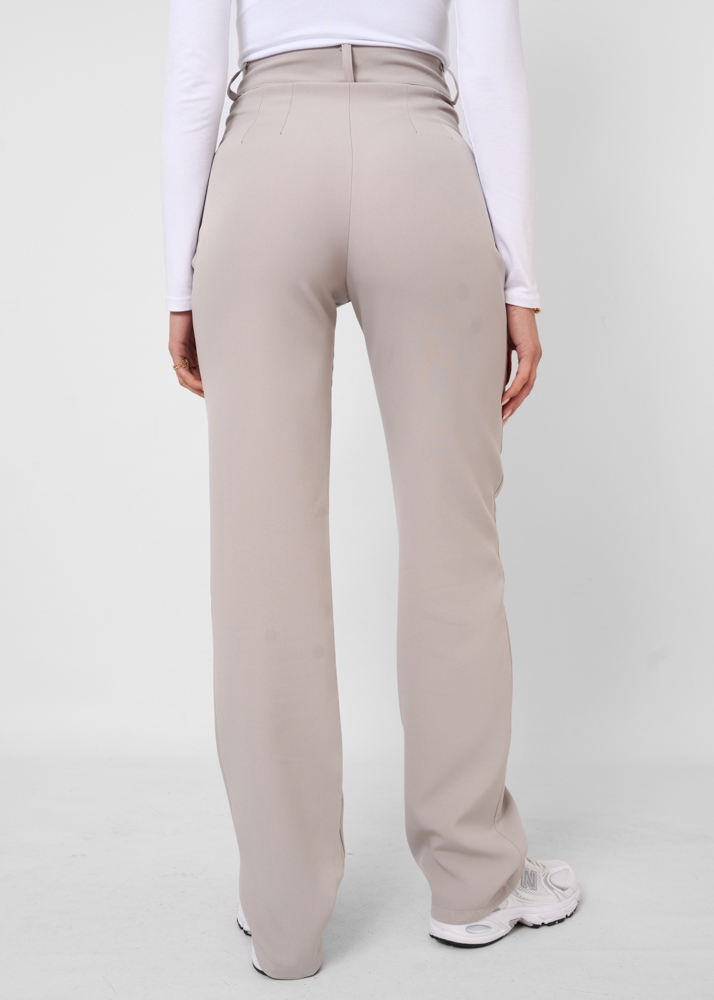 Romy pantalon smokey grijs