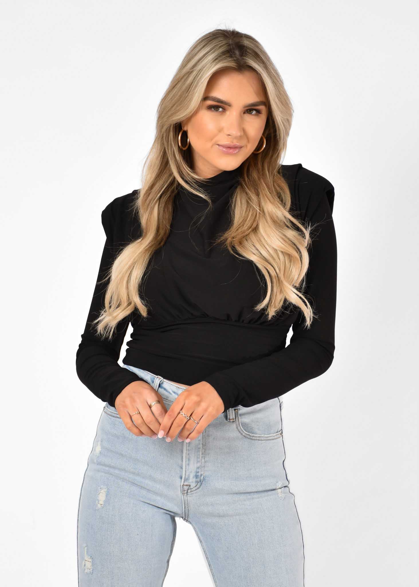 Emilia top zwart