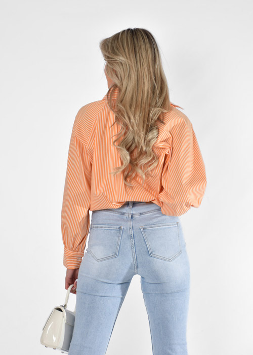 Sara blouse oranje