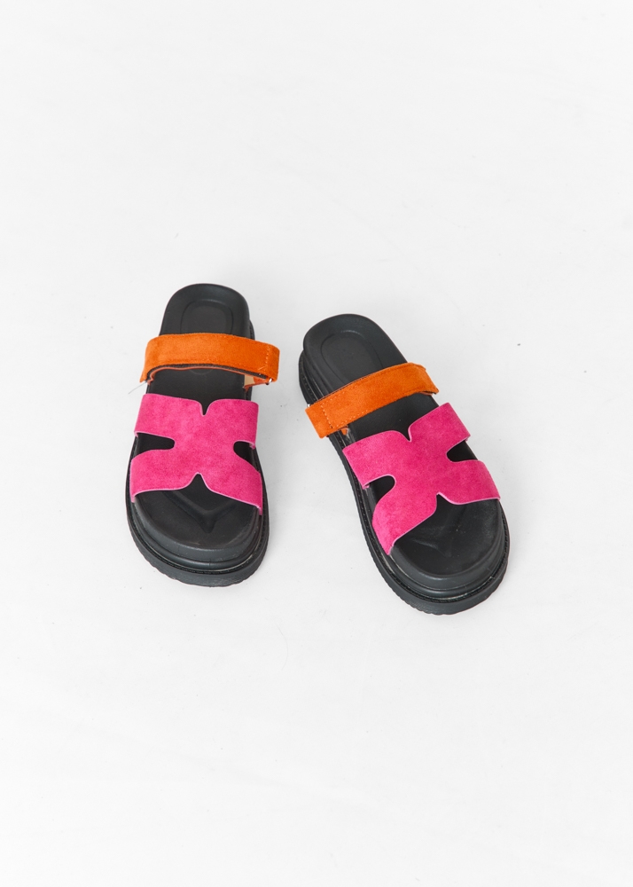 Terra slippers roze