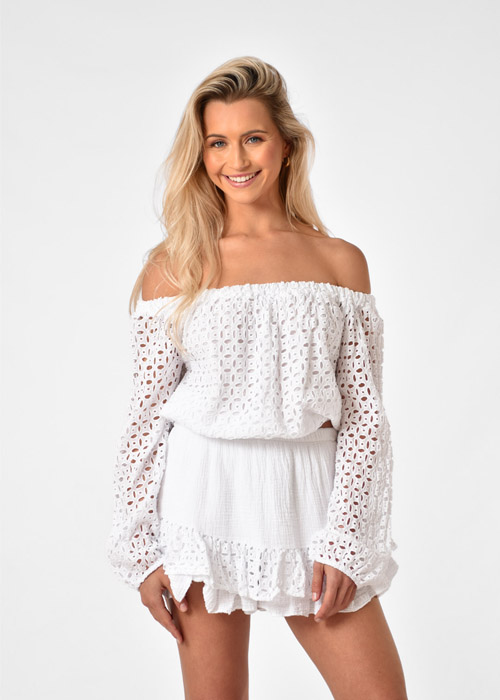 Jenna blouse wit