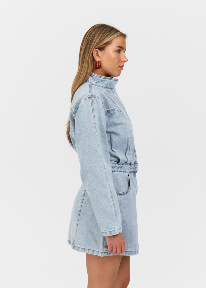 Iconic denim dress