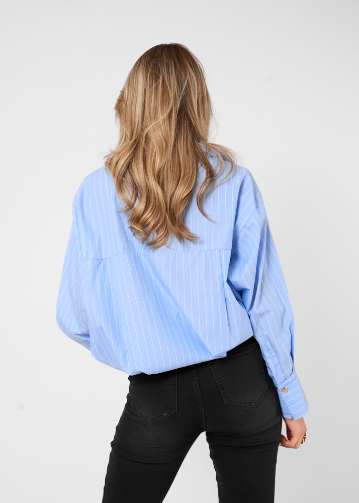 Anna blouse blauw